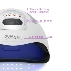 Lámpara de <span class=keywords><strong>uñas</strong></span> UV LED SUN X23 MAX 81LEDs para secar esmalte de gel, secador de <span class=keywords><strong>uñas</strong></span> profesional con temporizador de 10/30/60/99s y sensor automático. - Product Image 3