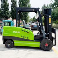 Carrello Elevatore Elettrico a Batteria con Sistema Idraulico Sicuro, Capacità 3500kg, per Porti e Magazzini