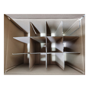 Scatole in Cartone Ondulato Portatili per Flaconi Medici con Etichette Informative per 12 Pezzi - Product Image 3