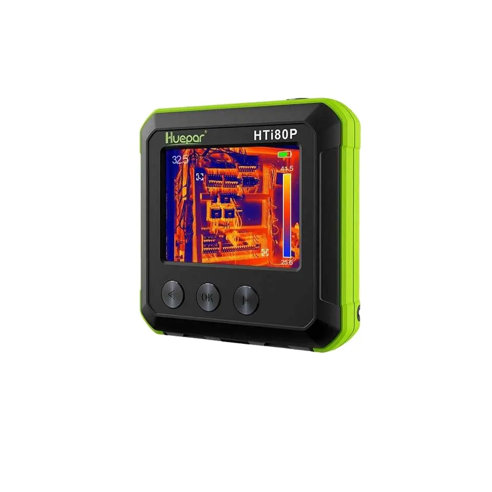 Huepar HTi80P Measurement Range 14F~752F,Temperature Tracking & Adjustable Emissivity,Thermal Imaging Camera