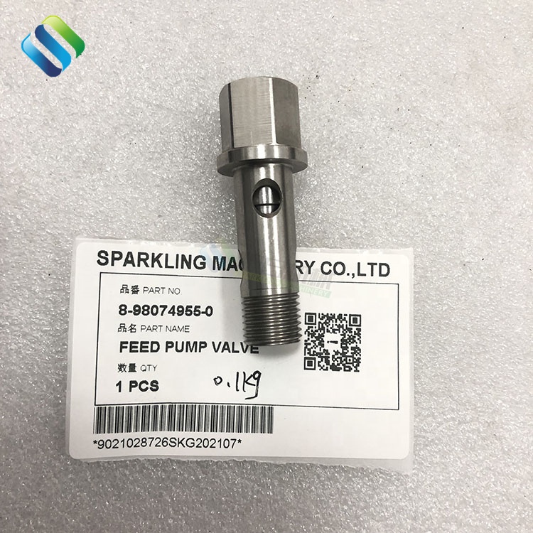 8-98074955-0 Feed Pump Valve for 4HK1 Machinery Engine Parts