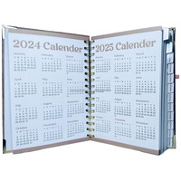 Agenda Personalizada 2027 con Logotipo UV en Relieve, Libro Mensual de Metas B5, Diario de Manifestación A5, Cuaderno de Oración, Planificador
