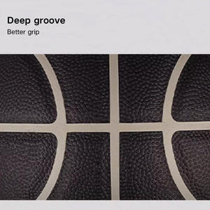 Balón laminado para entrenamiento <span class=keywords><strong>de</strong></span> baloncesto <span class=keywords><strong>de</strong></span> cuero MVP tamaño oficial personalizado - Product Image 4