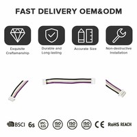 Harness Kabel Konektor OEM dan JST 2.5mm 6 Pin 14 Pin untuk Panel Kontrol Industri dan Antarmuka Peralatan