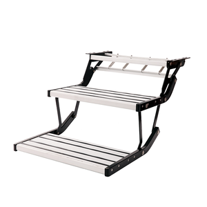 <span class=keywords><strong>Escalier</strong></span> en acier au carbone en aluminium <span class=keywords><strong>pour</strong></span> camping-car argenté 550x230mm <span class=keywords><strong>pour</strong></span> accessoires de <span class=keywords><strong>caravane</strong></span> - Product Image 5