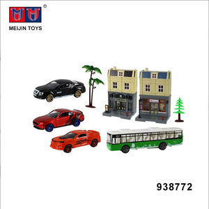 ถนนฉากรถบัสรุ่น<span class=keywords><strong>1</strong></span>/<span class=keywords><strong>64</strong></span>ขนาด Diecast รถรุ่น - Product Image 3