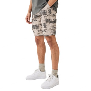 Wholesale Factory Custom <b>Camo</b> Printed Relaxed <b>Cargo</b> Shorts <b>Men</b> Tactical Utility Pockets <b>Cargo</b> Pants for Summer - Product Image 1