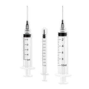 Jarum suntik plastik Luer, kunci 10ml 5ml 3ml jarum suntik dan jarum 1ml 5ml 3ml 10ml alat suntik sekali pakai - Product Image 6