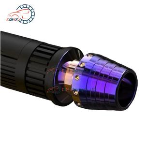 CQHZJ Vente en gros <span class=keywords><strong>de</strong></span> 2 embouts <span class=keywords><strong>de</strong></span> guidon universels anti-chute en titane <span class=keywords><strong>de</strong></span> 7/8 pouces pour moto et <span class=keywords><strong>scooter</strong></span> - Product Image 2