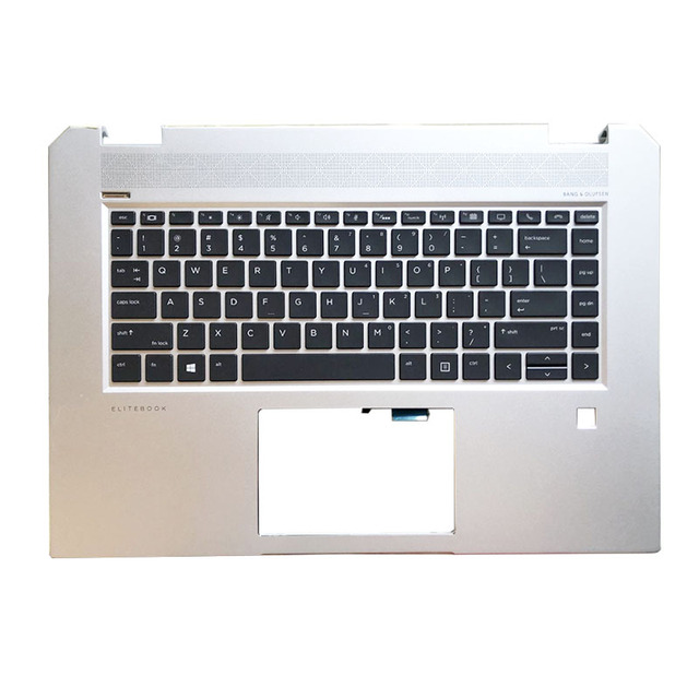 New Original for HP EliteBook 1050 G1 TPN-Q11C Laptop Palmrest Top Cover with US Keyboard L34212-001 Sliver Case