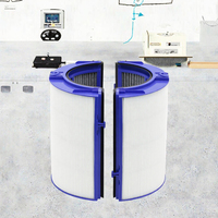 Filtre HEPA H13 et filtre à charbon 2-en-1 de remplacement, efficacité de 99,5 %, compatible avec les purificateurs d'air HP06 TP06 DP04 PH02, lot de 2