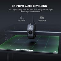 Untuk Printer 3D Creality Ender 5 Max Auto-Leveling Volume Cetak Besar 400x400x400mm Kecepatan 700mm/s Sistem Gigi Ganda Logam Penuh Industrial