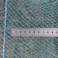 Piège à écrevisses en fer, plastique, autres équipements d'aquaculture, cage à appâts de pêche, BUBU NAGA, vente chaude, acier inoxydable blanc vert 9,6 m