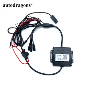 Autodrafons LED ROCK Light 12 pods, accessoires d'éclairage automobile, éclairage sous châssis de camion RGB, commande par application - Product Image 5