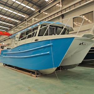 Catamaran de luxe en aluminium CAT de 11 m, bateau de pêche et de loisirs en aluminium, à <span class=keywords><strong>prix</strong></span> avantageux - Product Image 1