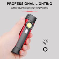 Mini Multi-Fonction De Poche Entretien Cob Stylo Clip Uv Détection Aimant Usb Rechargeable Abs Torches Lampe De Poche Led Travail Lumière