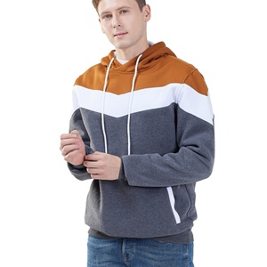 Sweat-shirts à capuche surdimensionnés pour hommes, brodés, avec cordon de serrage, manches longues, en polaire, avec poches - Product Image 2