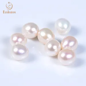 Wholesale AAA High-Quality Natural Freshwater Oval Loose Pearl