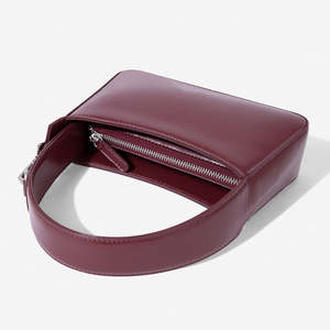 Sac à main tendance de haute qualité 2026, logo personnalisé, couleur unie, sac à main tendance pour femmes - Product Image 3