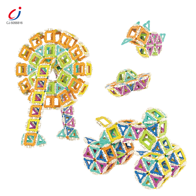 Chengji 3d Puzzles Assembly Toys Educational Model Kit Thinking Creative Educational Tools Plastic Building Block Toy for Kids