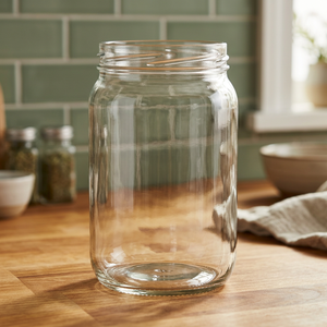 Direct Factory Supply Salsa Glass <b>Jar</b> Round Clear Glass Container <b>For</b> Salsa Sauce <b>Pickles</b> Dips And Food Storage <b>For</b> Sale - Product Image 3