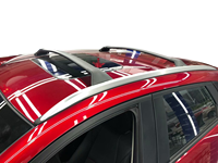 Rak Atap Mobil untuk Mazda CX-3 2016-2021 Rel Atap Hitam Side Bar
