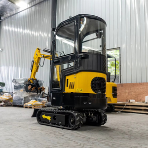 Mini <span class=keywords><strong>Escavatore</strong></span> Cinese Compatto <span class=keywords><strong>con</strong></span> Peso Operativo di 1000 Kg, Funzioni di Funzionamento Semplici, <span class=keywords><strong>Escavatore</strong></span> Cingolato <span class=keywords><strong>con</strong></span> Cabina. - Product Image 3
