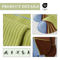 FS005 Quarter Running Socks Chaussettes de randonnée rembourrées pour hommes femmes Échantillon gratuit