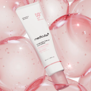 Medicube - Sérum Coreano para el Cuidado de la Piel, Zero Pore Moisture <span class=keywords><strong>Serum</strong></span>, PDRN Pink Tone Up Sun <span class=keywords><strong>Serum</strong></span>, Crema Solar Reafirmante con Colágeno, Crema Solar 50+ Red Sun <span class=keywords><strong>Cream</strong></span> - Product Image 3
