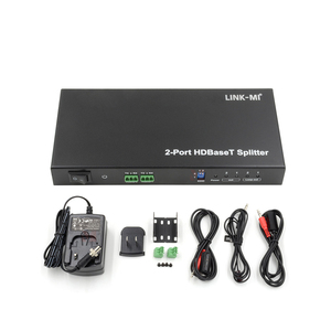 4K 1x2 <span class=keywords><strong>HDMI</strong></span> HDBT <span class=keywords><strong>Splitter</strong></span> 70M/40M Extender con <span class=keywords><strong>2</strong></span> X Loop <span class=keywords><strong>HDMI</strong></span> uscita 3D CEC POC supporto Ethernet Pass Through & IR - Product Image 5