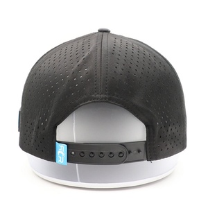Casquette de baseball sportive de haute qualité à 6 panneaux, motif camouflage, lettres découpées au laser, perforée, imperméable, unisexe, toutes saisons - Product Image 4