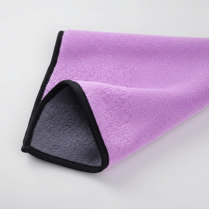 Serviettes de lavage de voiture en microfibre à séchage rapide, tissées, 30*30cm/30*40cm, rectangulaires, couleur unie - Product Image 1