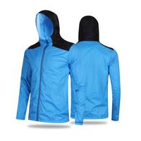 Veste à capuche unisexe légère et hydrofuge, coupe-vent d'extérieur color block, achat en gros