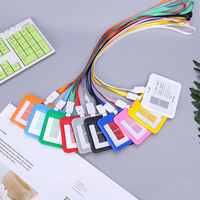 Lanières rétractables en plastique personnalisées pour affaires Porte-badge nominatif de carte d'identité de travail émis en usine Porte-cartes d'identité de bureau