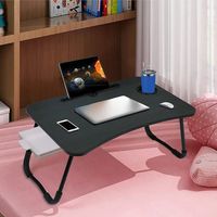 Bureau d'ordinateur pliable Design coloré Table simple pliante moderne bureau de lit d'étude Table d'ordinateur portable pour bureau à domicile