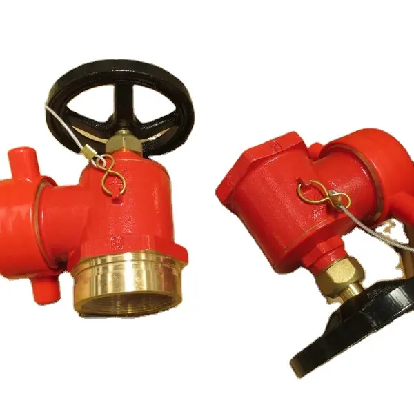 Yangın söndürme su Makr iniş vanası DN 65 2.5 ''yangın hidrant valfi avustralya standart su İniş vanası