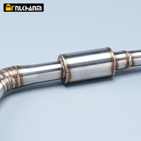 Nouveau silencieux d'échappement moto 51MM en acier inoxydable pour Yamaha Aerox 155, NVX 155, NVX 125 – Rétrofit/Amélioration