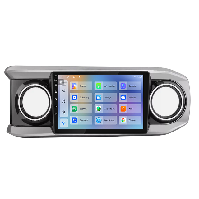 TS18 Universal 9 Inch Android Head Unit QLED Car Video for Car Radio 2DIN 1280*720 Radio Stereo for Toyota Tacoma 2016-2021