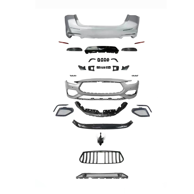 Высококачественный чехол из углеродного волокна для Maserati ghiсот 2014-2019, Модернизированный комплект с аэродинамическими характеристиками, автозапчасти