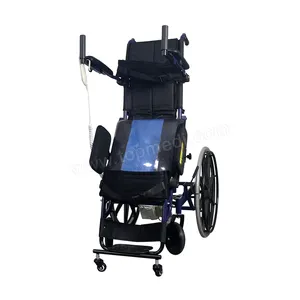 Topmedi điều trị phục hồi chức năng cung cấp hướng dẫn sử dụng đứng Xe lăn cho paraplegia