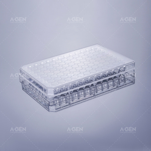 Micro-plaque de culture à 96 puits, fond en U transparent, traitée pour la culture cellulaire, consommable de laboratoire - Product Image 5