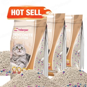OEM ODM Multi Fragrance Clay Kitty Sand Large Particle Natural Light Ball Shaped Colour Granule Bentonite <b>Cat</b> <b>Litter</b> - Product Image 1