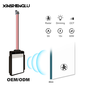 60W 12V 5A thông minh dẫn Gương phòng tắm kiểu gương. Nhà vệ sinh. Công tắc cảm biến <span class=keywords><strong>Radar</strong></span>. CCT. Bộ nhớ mờ chức năng cảm biến <span class=keywords><strong>Radar</strong></span>. - Product Image 1