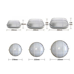 Lampe murale extérieure LED en alliage d'aluminium, étanche, avec abat-jour en verre givré, montage à vis E27, montage en surface, lumière de jardin à intensité variable - Product Image 5