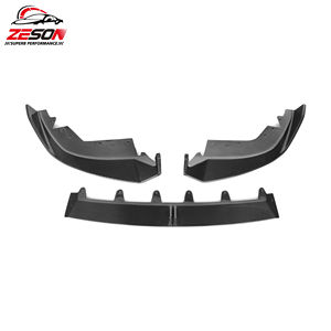 Vendita calda stile annuncio in fibra di carbonio labbro anteriore labbro anteriore per BMW 3 serie G20 LCI M340i fibra di carbonio labbro paraurti anteriore - Product Image 4