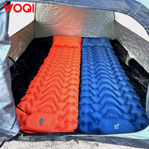 Matelas de couchage gonflable ultraléger WOQI pour le camping, pompe intégrée, idéal pour le camping, la randonnée, Airpad, sac de transport - Product Image 6