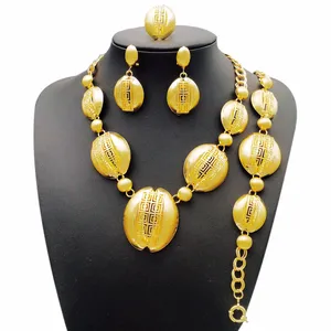 Wholesale jewelry Ladies jewellery set Gold jewellery in pakistan