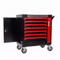 420 pièces 7 tiroirs atelier métal outil chariot Garage outil armoire/chariot/coffre robuste mécanicien ensemble d'outils boîte pour la réparation de voiture