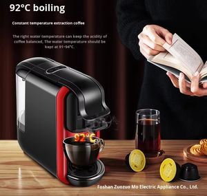 Machine à café expresso semi-automatique italienne intelligente 19 bars, certifiée ETL/CE, compatible capsules Dolce Gusto, pour 4 tasses, usage domestique - Product Image 6