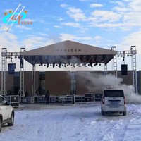 Estructura de exhibición de iluminación, armazón de espiga de aleación de aluminio para eventos, bodas, actuación de DJ